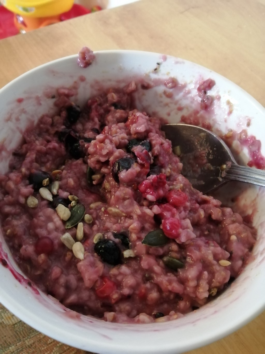 Simple Pink Porridge Recipe